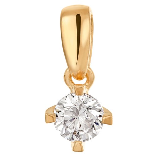 Story of Love Paris timanttiriipus 0,20ct 18K  keltakulta