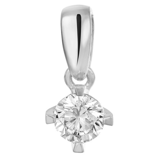 Story of Love Paris timanttiriipus 0,20ct 18K valkokulta