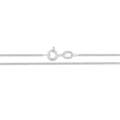 Valkokultainen riipusketju, panssari 0,97mm 60cm