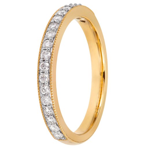 Story of Love Tirana timanttisormus yht. 0,27ct 14K keltakulta