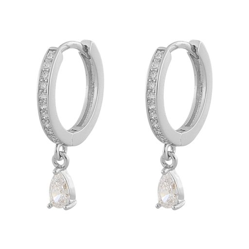 SNÖ of Sweden Camille Drop Ring korvakorut