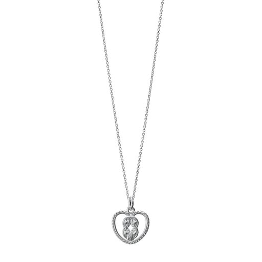 Kalevala Teljänneito Amuletti-riipus, hopea