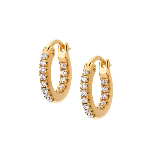 Mood kullatut hopearenkaat, zirkoniat 12mm