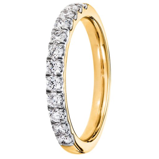 Story of Love Marseille timanttisormus yht. 0,48ct 14K keltakulta