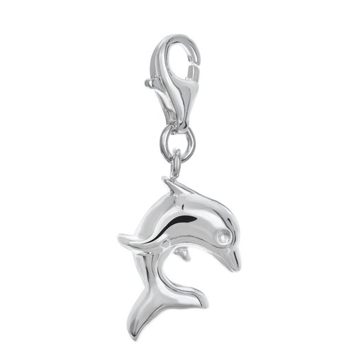 Mood Charms Delfiini riipus pikalukolla