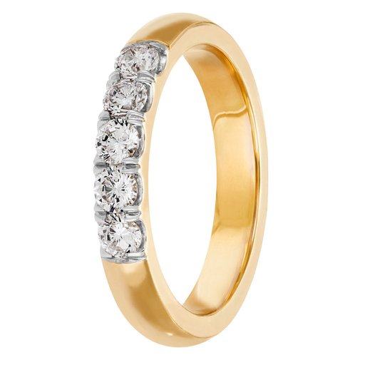 Story of Love London timanttisormus yht. 0,50ct 14K keltakulta
