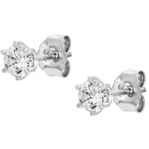 Story of Love Rome timanttikorvakorut yht. 0,60ct 18K valkokulta