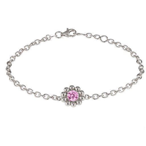 Lumoava Daisy Rannekoru Hopea Pinkki