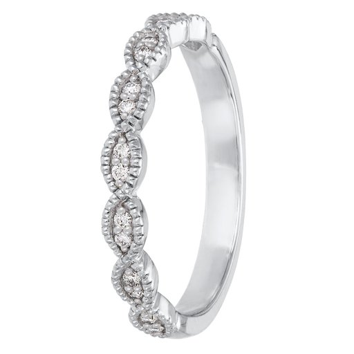 Story of Love Florence timanttisormus yht. 0,09ct 14K valkokulta