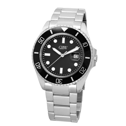 GHW classic sport miesten rannekello, musta