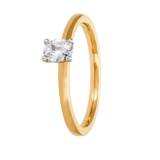 Story of Love Sorrento timanttisormus 0,30ct 18K keltakulta
