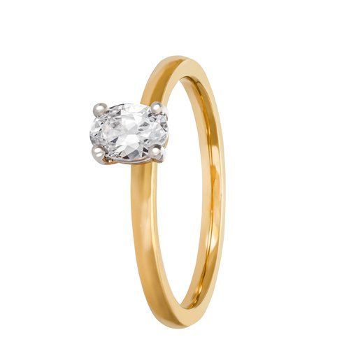 Story of Love Sorrento timanttisormus 0,50ct 18K keltakulta