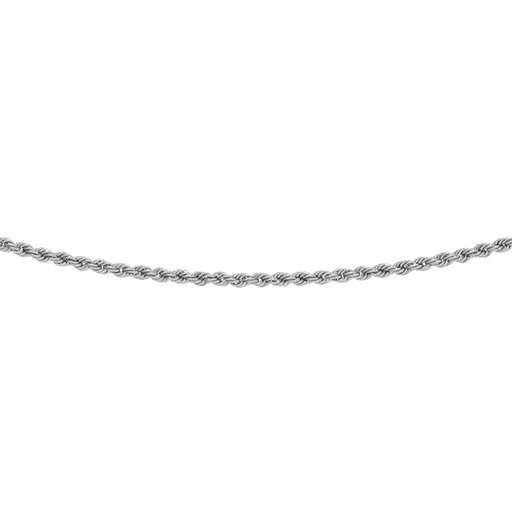 Valkokultainen kaulaketju, cordell 2,7mm 45cm