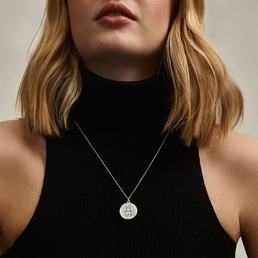 Kalevala Amuletti kaulakoru  Pohjankarhu, hopea