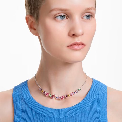 Swarovski Gema kaulakoru, värikäs