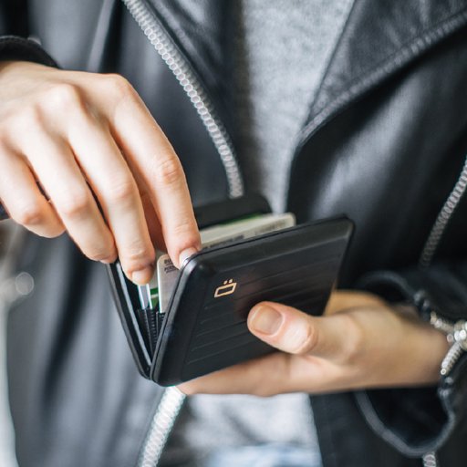 Ögon Design korttikotelo Smartcase V2.0, musta