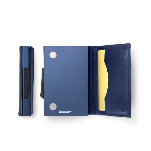 Ögon Design korttikotelo Cascade Slim, sininen