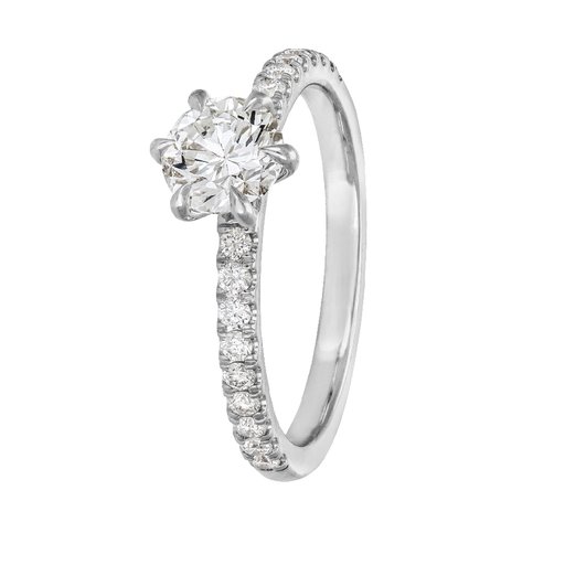 Story of Love Stockholm timanttisormus yht. 1,00ct 18K valkokulta