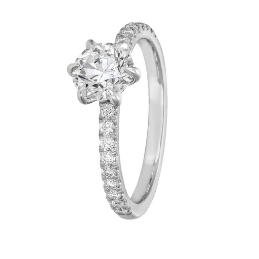 Story of Love Stockholm timanttisormus yht. 1,25ct 18K valkokulta