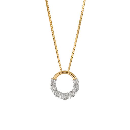 Timanttiriipus 0,15ct, keltakulta