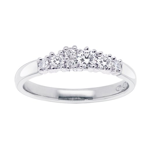 Princess Marianne timanttisormus yht. 0,27ct 14K valkokulta