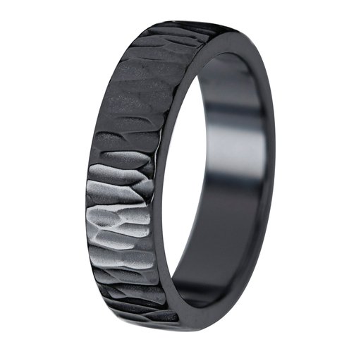 Duetto Black Wood zirkonium kihlasormus 5mm