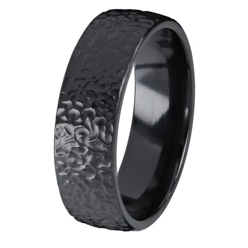 Duetto Black Frost zirkonium kihlasormus 7mm