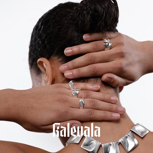Kalevala Sung sormus, hopea