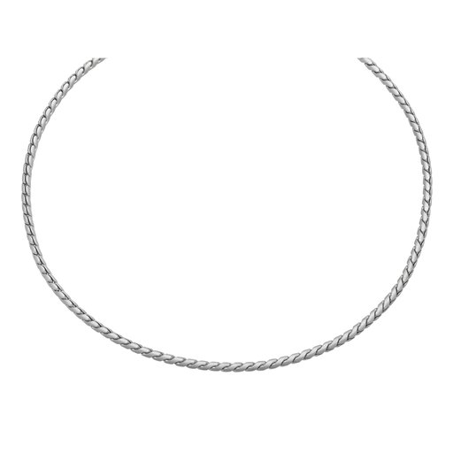 Steel4U teräskaulakoru, serpentiiniketju 4mm