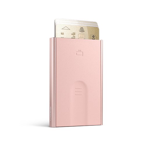 Ögon Design korttikotelo Slider Blush, pinkki