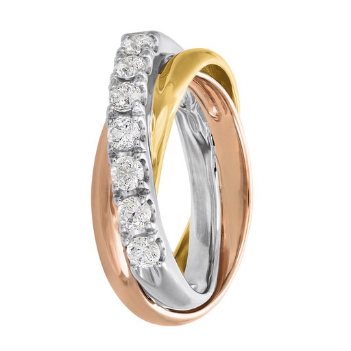 Story of Love Lyon timanttisormus yht. 0,50ct 14K kelta/valk