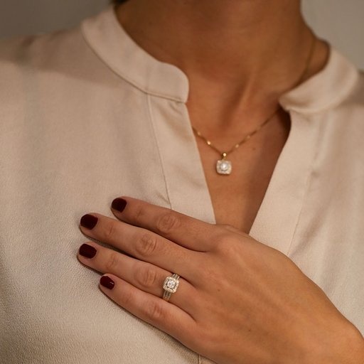 Timanttisormus yht. 0,22ct 14K  keltakulta