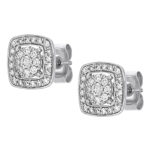 Timanttikorvakorut yht 0,23ct 14K valkokulta