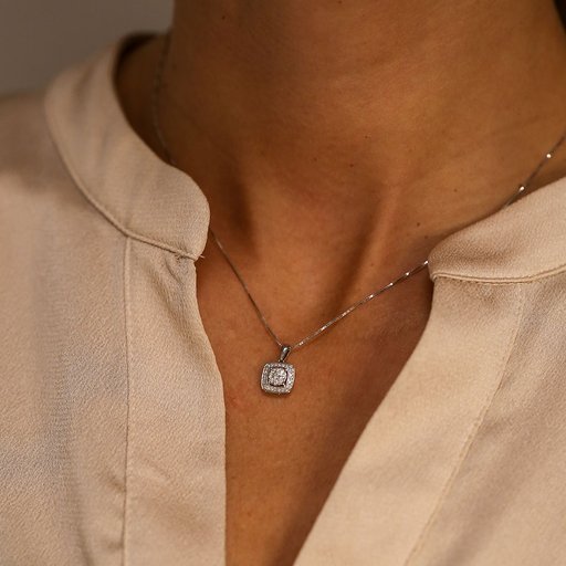 Timanttiriipus yht. 0,15ct 14K valkokulta