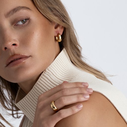 Mockberg Bold Medium Hoops korvakorut