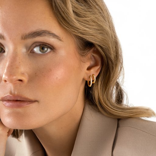 Mockberg Shiny Hoops korvakorut
