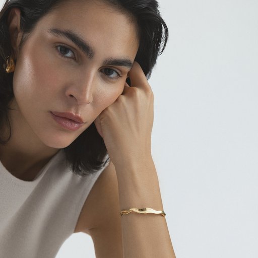 Mockberg Wavy Bolded Cuff rannekoru