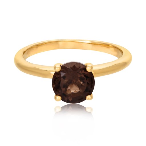 Aubella Espresso 14K kultainen sormus