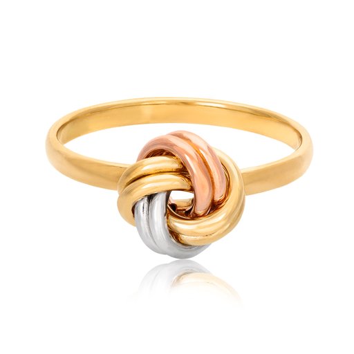Aubella Knot 14K kultainen sormus