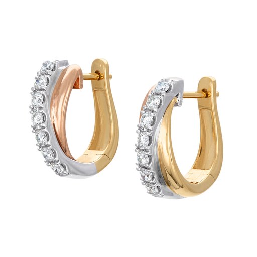 Story of Love Lyon timanttikorvakorut yht. 0,50ct 14K kelta/
