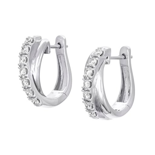 Story of Love Lyon timanttikorvakorut yht. 0,50ct 14K valkok