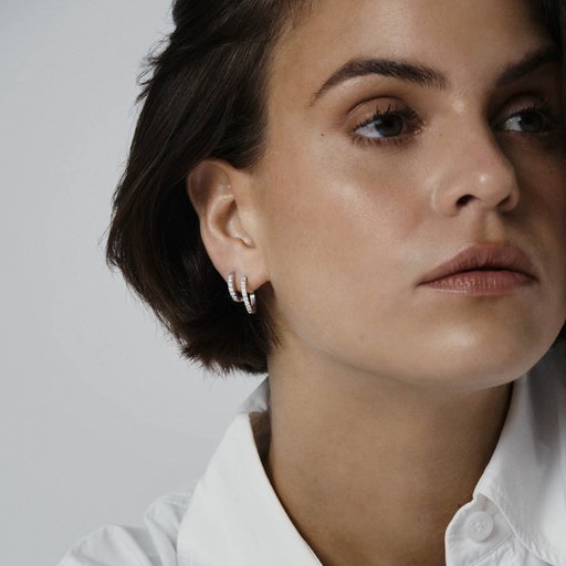 Mockberg Shiny Hoops korvakorut