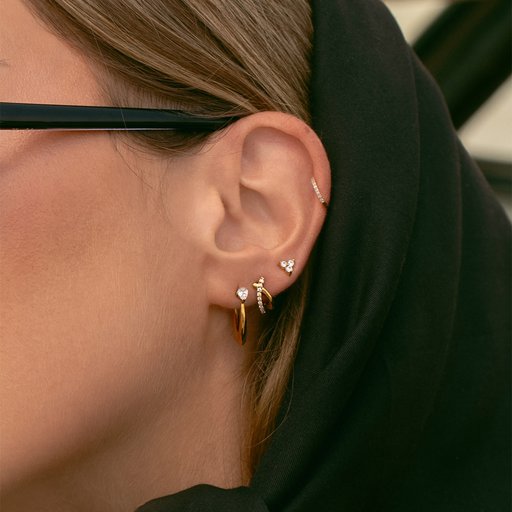 Mockberg x Kenza Noor Gold korvakorut