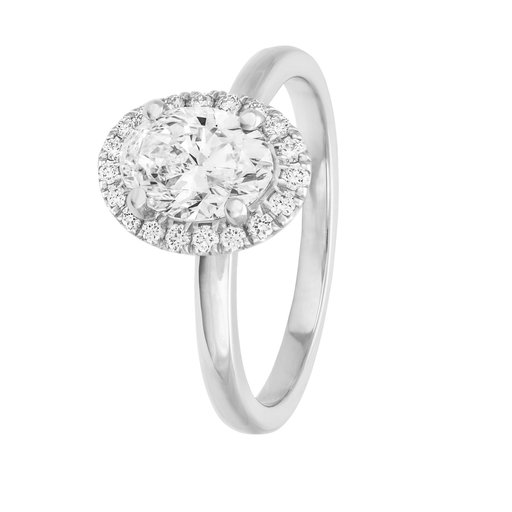 Story of Love Ljubljana timanttisormus yht. 1,14ct 18K valkokulta
