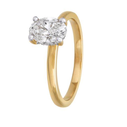 Story of Love Bellano timanttisormus yht. 1,06ct 18K keltakulta