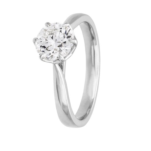 Story of Love Capri timanttisormus 1,00ct 18K valkokulta