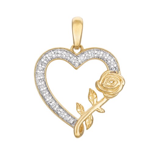 Timanttiriipus yht. 0,07ct 14K keltakulta