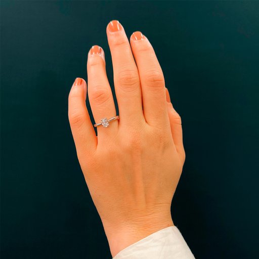 Fenia Electra laboratoriotimanttisormus 0,50ct 18K keltakulta