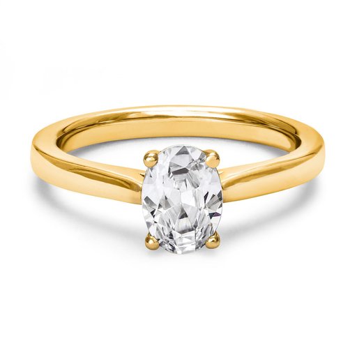 Fenia Electra laboratoriotimanttisormus 0,75ct 18K keltakulta