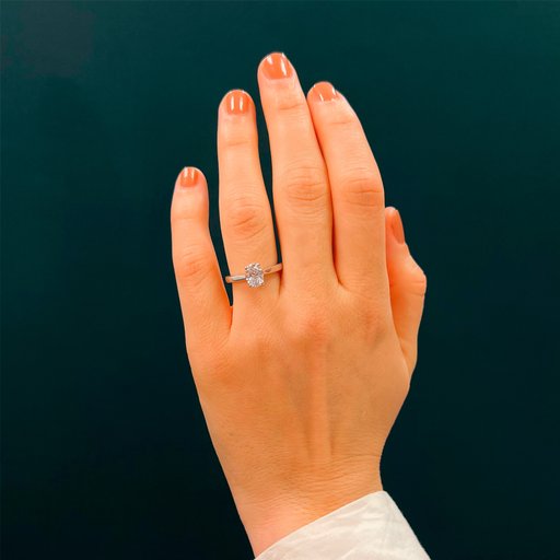 Fenia Electra laboratoriotimanttisormus 1,00ct 18K keltakulta